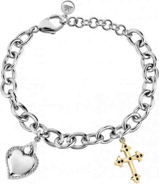 Morellato Ocelový náramek s přívěsky Devotion SARJ04 + 2 měsíce na vrácení zboží