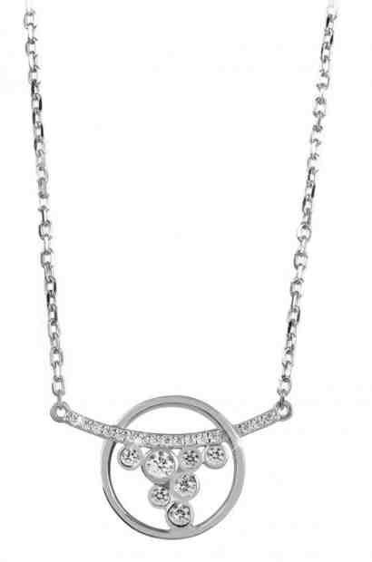 Silver Cat Stříbrný náhrdelník s čirými zirkony SC316 + 2 měsíce na vrácení zboží