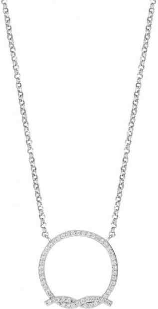 Morellato Stříbrný náhrdelník s třpytivým uzlem 1930 SAHA02 + 2 měsíce na vrácení zboží