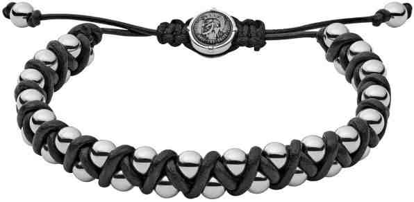 Diesel Pánský korálkový náramek DX1109040 + 2 měsíce na vrácení zboží