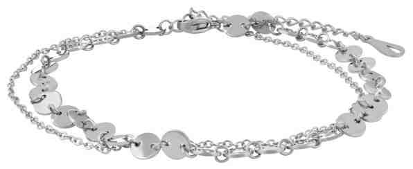 Troli Penízkový řetízek na nohu z oceli + 2 měsíce na vrácení zboží