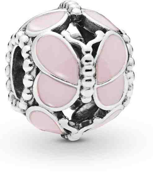 Pandora Stříbrný korálek Růžoví motýli 797855EN160 + 2 měsíce na vrácení zboží