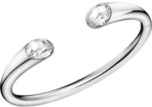 Calvin Klein Pevný ocelový náramek s krystaly Brilliant KJ8YMF04050 5,8 x 4,6 cm - S + 2 měsíce na vrácení zboží