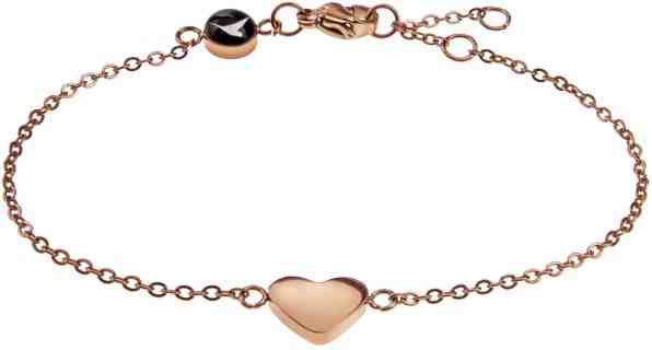 Emily Westwood Ocelový náramek se srdíčkem WB1016R + 2 měsíce na vrácení zboží