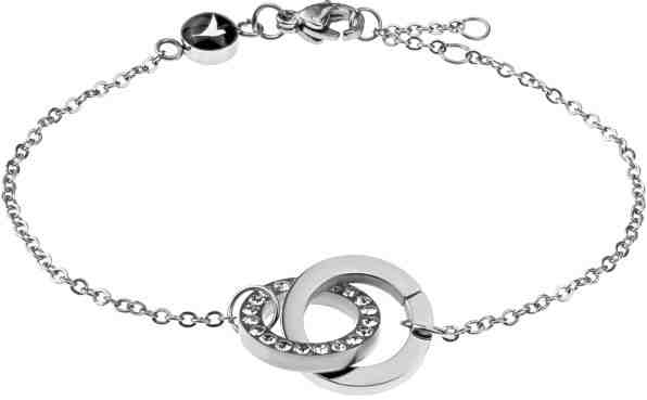 Emily Westwood Elegantní ocelový náramek s krystaly WB1019S + 2 měsíce na vrácení zboží