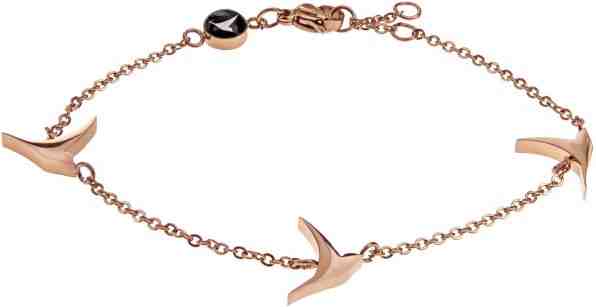 Emily Westwood Elegantní ocelový náramek s holubicemi WB1030R + 2 měsíce na vrácení zboží