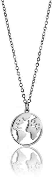 Emily Westwood Stylový náhrdelník s motivem světa WN1014S + 2 měsíce na vrácení zboží