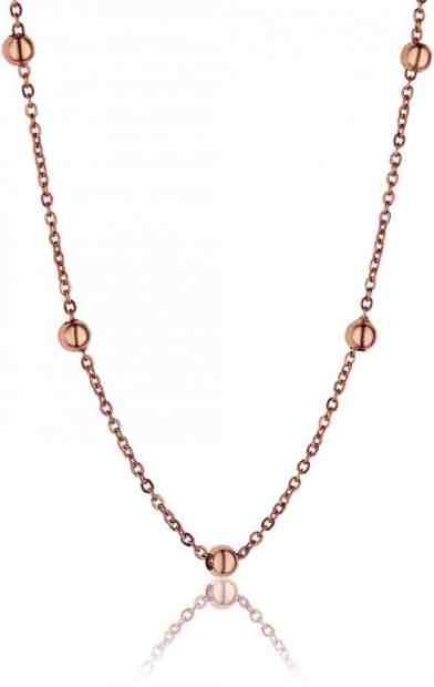 Emily Westwood Růžově pozlacený náhrdelník WN1017R + 2 měsíce na vrácení zboží
