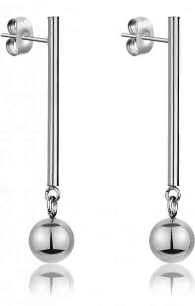 Emily Westwood Dlouhé ocelové náušnice WE1021S + 2 měsíce na vrácení zboží