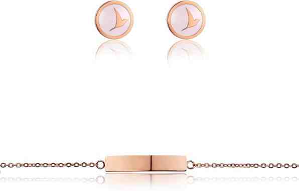 Emily Westwood Sada ocelových šperků WS027R (náramek, náušnice) + 2 měsíce na vrácení zboží