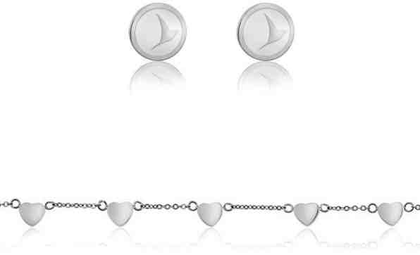 Emily Westwood Sada ocelových šperků WS028S (náušnice, náramek) + 2 měsíce na vrácení zboží