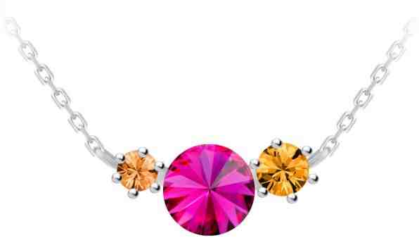 Preciosa Stříbrný náhrdelník Aronie 6138 55 + 2 měsíce na vrácení zboží