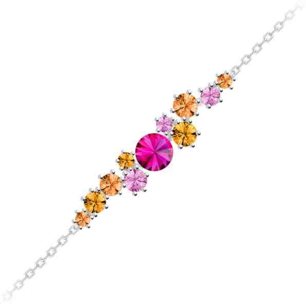 Preciosa Stříbrný náramek Aronie 6140 55 + 2 měsíce na vrácení zboží