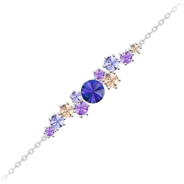 Preciosa Stříbrný náramek Aronie 6140 64 + 2 měsíce na vrácení zboží