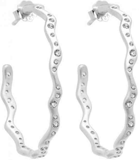 Preciosa Stříbrné náušnice kruhy Tilia 5284 00 + 2 měsíce na vrácení zboží