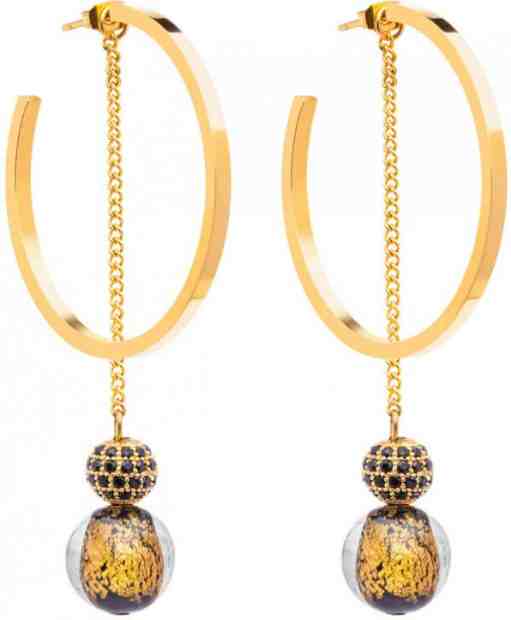 Preciosa Luxusní náušnice s vinutými perlemi Ribes 7349Y21 + 2 měsíce na vrácení zboží