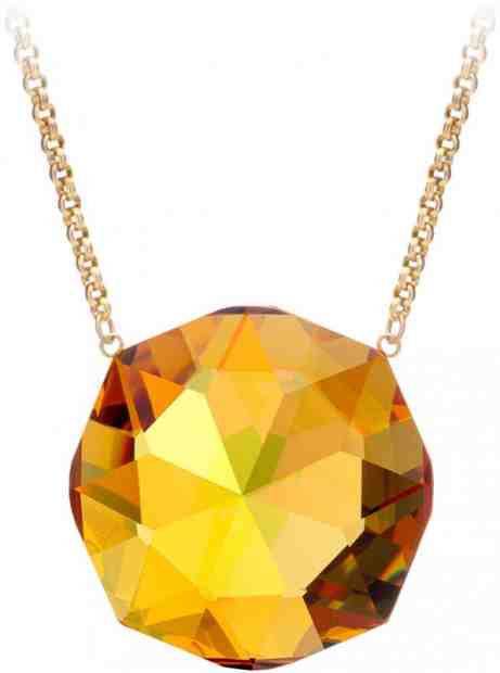 Preciosa Luxusní náhrdelník s třpytivým přívěskem Helios 7366Y61 + 2 měsíce na vrácení zboží