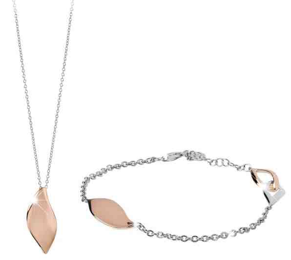 Morellato Bicolor souprava šperků pro ženy Foglia SAKH47 + 2 měsíce na vrácení zboží