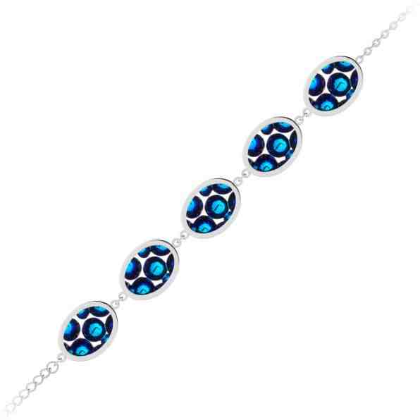 Preciosa Oboustranný náramek s třpytivými krystaly Idared 7363 46 + 2 měsíce na vrácení zboží