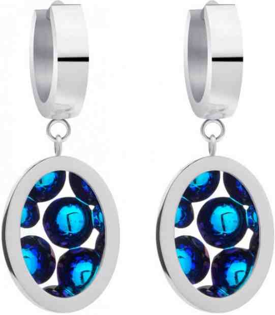 Preciosa Ocelové náušnice s třpytivými krystaly Idared 7362 46 + 2 měsíce na vrácení zboží