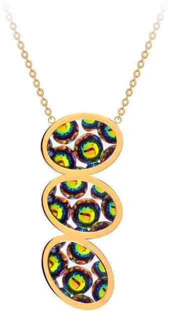 Preciosa Dlouhý ocelový náhrdelník s třpytivým přívěskem Idared 7365Y41 + 2 měsíce na vrácení zboží