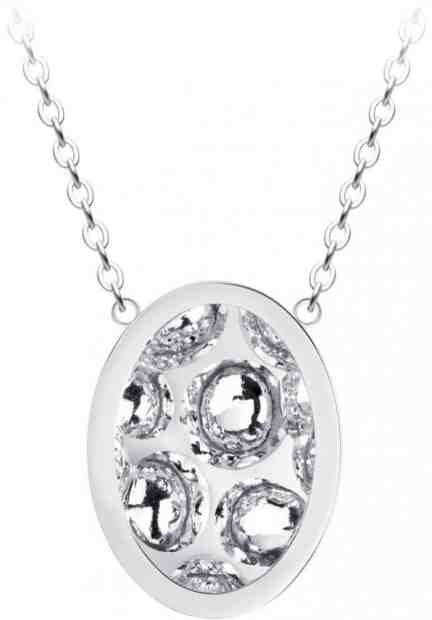 Preciosa Ocelový náhrdelník s třpytivým přívěskem Idared 7361 00 + 2 měsíce na vrácení zboží