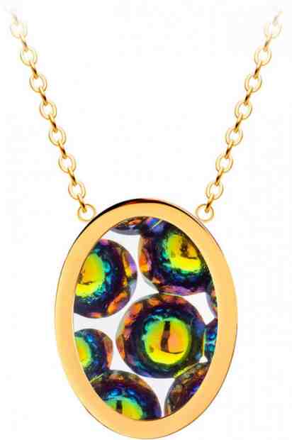 Preciosa Ocelový náhrdelník s třpytivým přívěskem Idared 7361Y41 + 2 měsíce na vrácení zboží