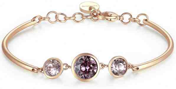 Brosway Ocelový náramek s krystaly Chakra BHK347 + 2 měsíce na vrácení zboží