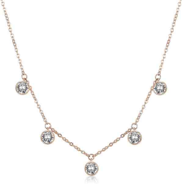 Brosway Třpytivý náhrdelník Symphonia BYM10 + 2 měsíce na vrácení zboží