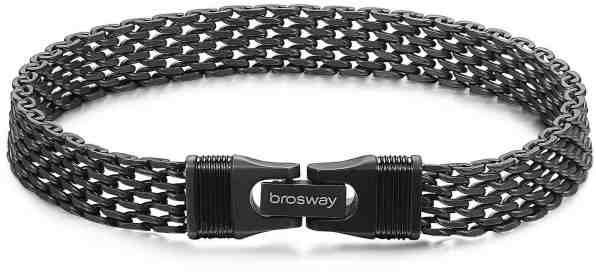Brosway Pánský ocelový náramek Uniform BNF12 19 cm + 2 měsíce na vrácení zboží