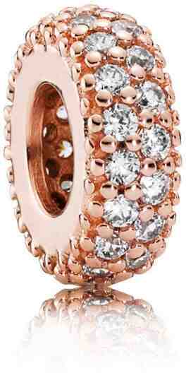 Pandora Bronzový třpytivý korálek oddělovač 781359CZ + 2 měsíce na vrácení zboží