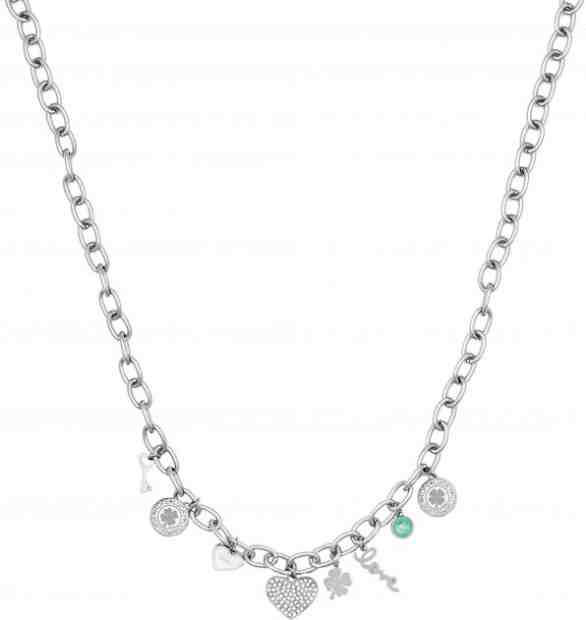 Liu.Jo Ocelový náhrdelník s přívěsky LJ1417 + 2 měsíce na vrácení zboží