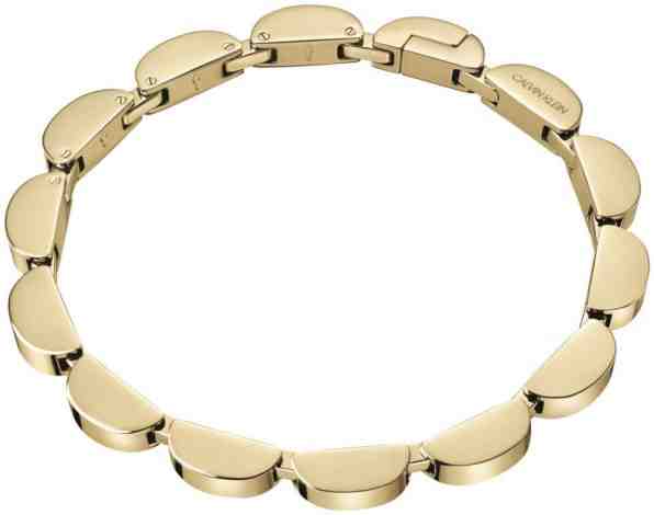 Calvin Klein Pozlacený náramek z oceli Wavy KJAYJB100200 + 2 měsíce na vrácení zboží