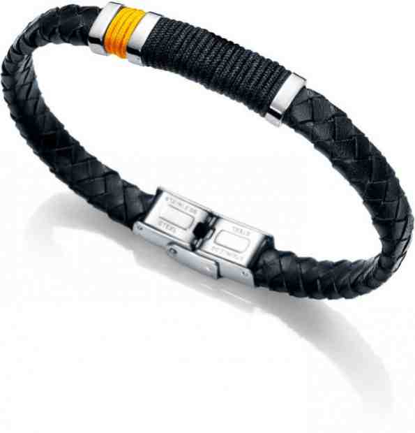 Viceroy Pánský kožený náramek Heat 6453P01010 + 2 měsíce na vrácení zboží