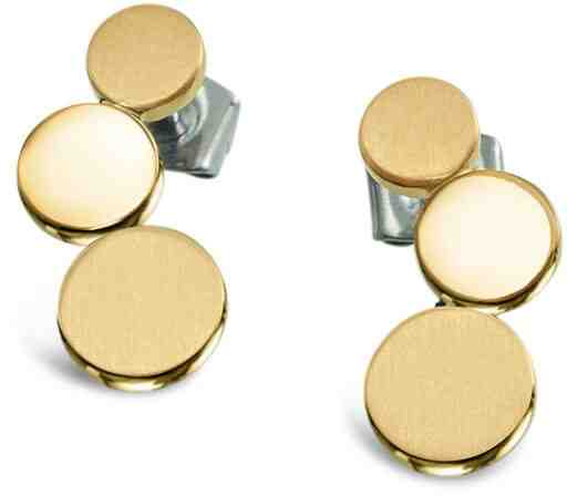 Boccia Titanium Pozlacené titanové náušnice 05040-02 + 2 měsíce na vrácení zboží