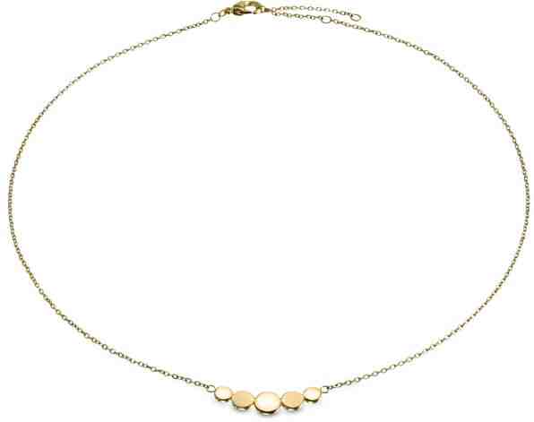 Boccia Titanium Pozlacený titanový náhrdelník 08031-02 + 2 měsíce na vrácení zboží