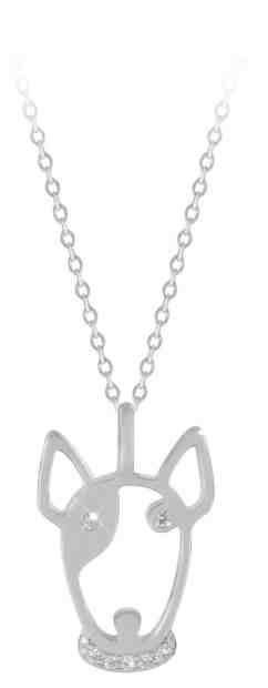 JVD Stříbrný přívěsek Pejsek SVLP0322X75BI00 + 2 měsíce na vrácení zboží