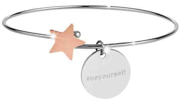 Troli Ocelový náramek s hvězdičkou stříbrný/bronzový + 2 měsíce na vrácení zboží