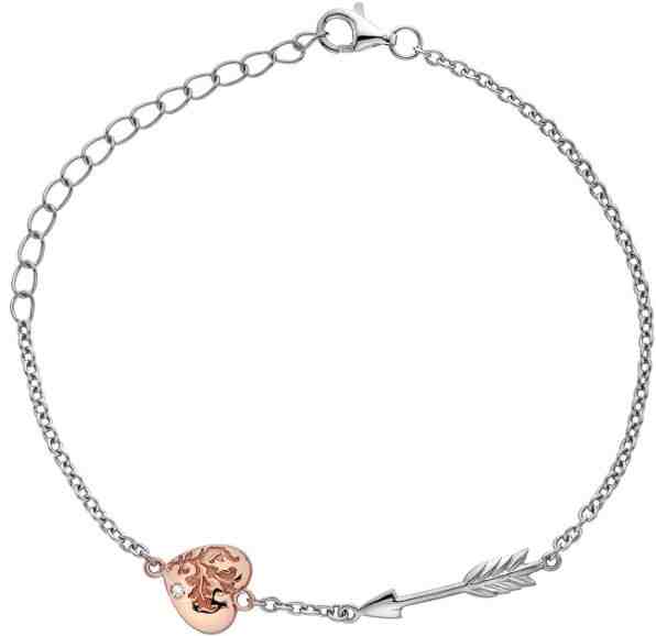 Hot Diamonds Stříbrný náramek s diamantem Cupid DL598 + 2 měsíce na vrácení zboží