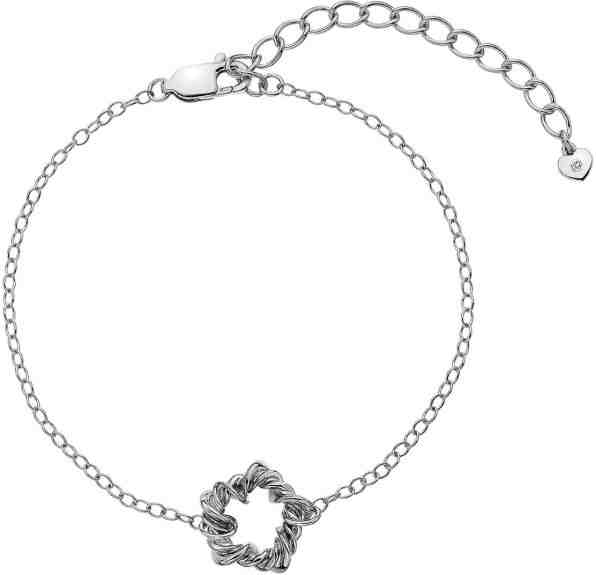Hot Diamonds Stříbrný náramek s diamantem Vine DL599 + 2 měsíce na vrácení zboží