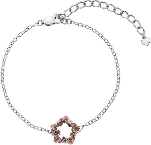 Hot Diamonds Stříbrný náramek s diamantem Vine DL600 + 2 měsíce na vrácení zboží