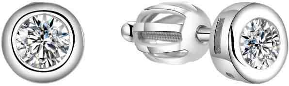 Beneto Stříbrné náušnice AGUP1559S + 2 měsíce na vrácení zboží