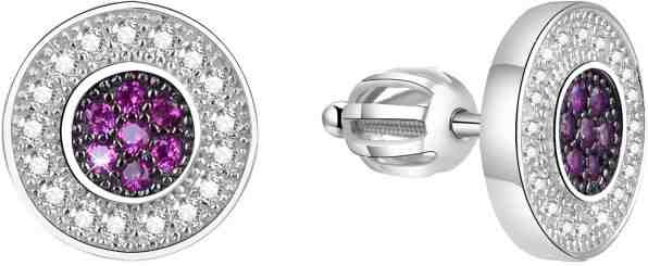 Beneto Stříbrné náušnice AGUP1569S + 2 měsíce na vrácení zboží