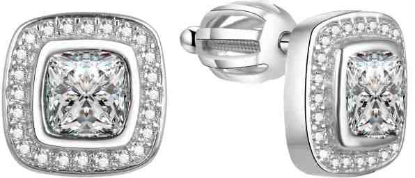 Beneto Stříbrné náušnice se zirkony TAGUP1604S + 2 měsíce na vrácení zboží