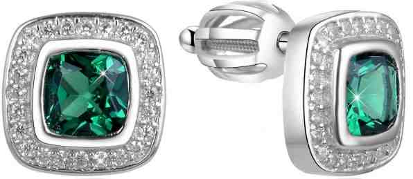 Beneto Stříbrné náušnice se zirkony TAGUP1606S + 2 měsíce na vrácení zboží