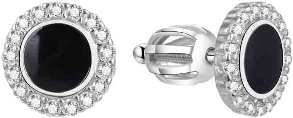 Beneto Stříbrné náušnice TAGUP1629S + 2 měsíce na vrácení zboží