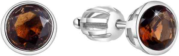 Beneto Stříbrné náušnice s třpytivým zirkonem AGUP1715S + 2 měsíce na vrácení zboží