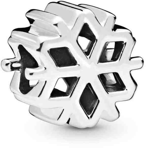 Pandora Stříbrný korálek Sněhová vločka 798469C00 + 2 měsíce na vrácení zboží