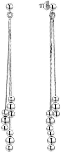 Beneto Stříbrné náušnice AGUP1839 + 2 měsíce na vrácení zboží