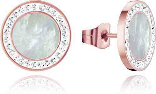 Viceroy Bronzové náušnice s krystaly Chic 75073E01012 + 2 měsíce na vrácení zboží